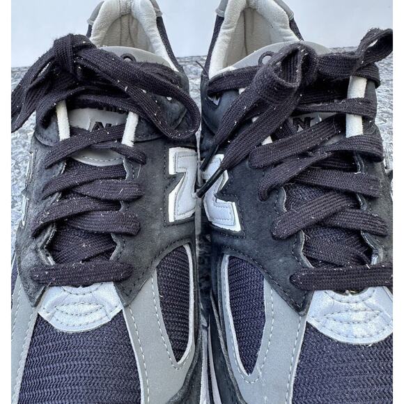 New Balance 990V2 Black Made In USA Lifestyle Sneakers Men's 12 Rare M990BL2 - Picture 5 of 11